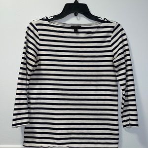 JCrew pull over stripe top Sz XS